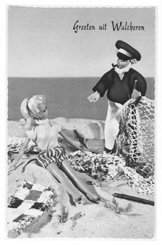 Postkarte mit der Bild-Lillie aus der Sammlung von Dieter Warnecke