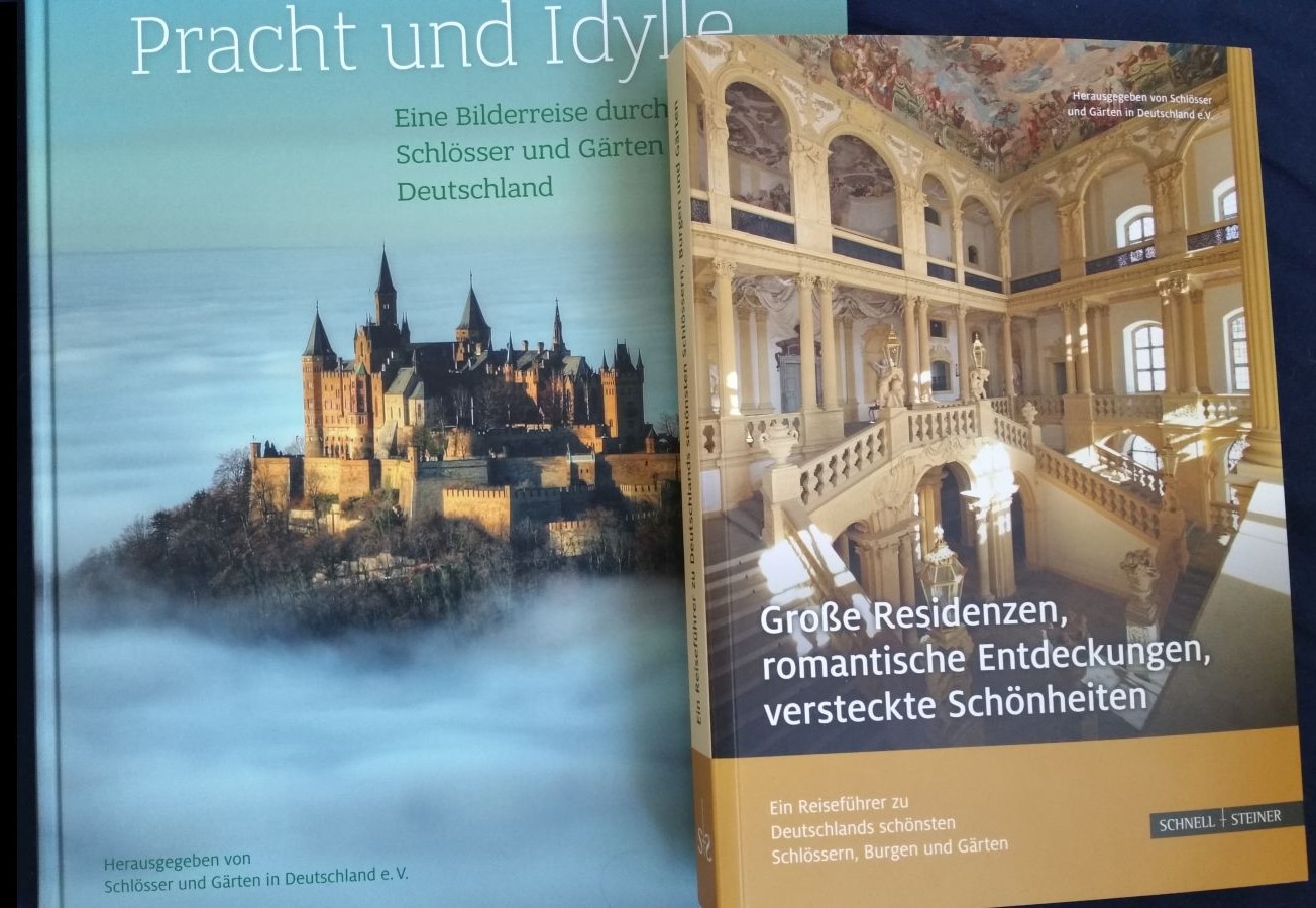 "Pracht und Idylle" und "Große Residenzen..." - Buchprojekte für den Verein "Schlösser und Gärten in Deutschland e. V."